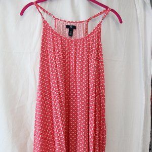 GAP Red flowered dress